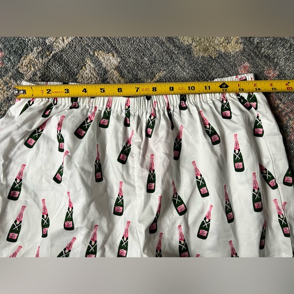 Allie June Toss Pop the Bubbly Lounge Shorts NWT - Picture 4 of 5